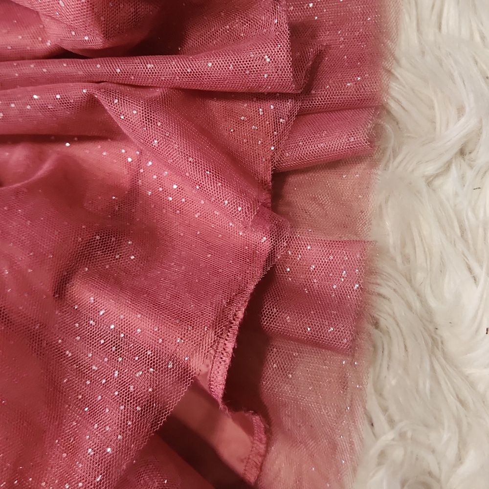 GUC Mia Belle Girls Winter Blush Tree Print Tulle Dress- 4T - Picture 10 of 13